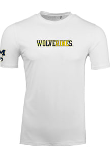 Greyson Michigan Wolverines White Guide Short Sleeve T Shirt