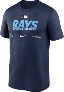 Nike Tampa Bay Rays Navy Blue 2026 Postseason Participant AC Short Sleeve T Shirt