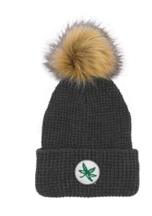 LogoFit Ohio State Buckeyes Dark Grey Belgian Womens Knit Hat