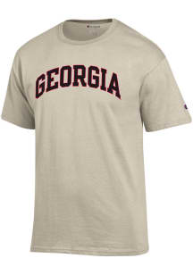 Champion Georgia Bulldogs Oatmeal Arch Name Short Sleeve T Shirt