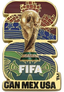 FIFA Souvenir Logo Pin - White