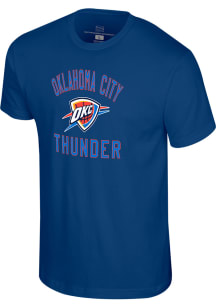 Oklahoma City Thunder Blue Heart and Soul Short Sleeve T Shirt