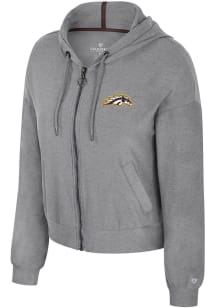 Colosseum Western Michigan Broncos Womens Black Gravity Long Sleeve Full Zip Jacket