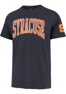 47 Syracuse Orange Navy Blue Clubhouse Ace Fieldhouse Short Sleeve Fashion T Shirt