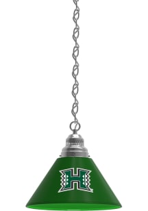 Hawaii Warriors Single Silver Billiard Lamp