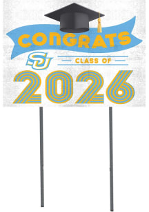 Southern University Jaguars KH Sports Fan Class of 2026 Yard Sign - Light Blue