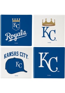 Kansas City Royals 4Pk Coaster - Blue