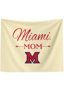 Miami RedHawks Mom 34x40 Tapestry Blanket