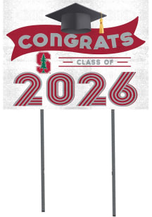 Stanford Cardinal KH Sports Fan Class of 2026 Yard Sign - Cardinal