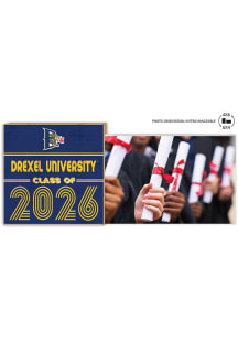 Drexel Dragons Class of 2026 Floating Picture Frame - Navy Blue