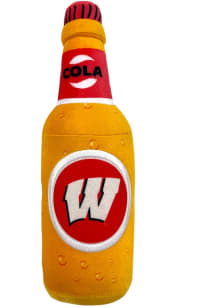 Wisconsin Badgers Bottle Pet Toy