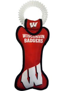 Wisconsin Badgers Dental Ring Pet Toy