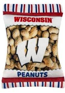 Wisconsin Badgers Peanut Bag Pet Toy