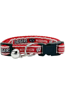 Wisconsin Badgers Satin Cat Pet Collar