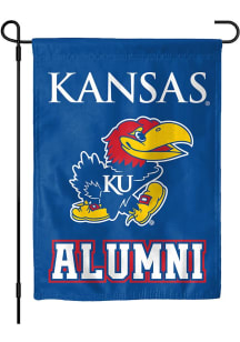 Kansas Jayhawks Alumni Garden Flag - Blue