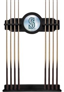 Seattle Mariners Solid Wood Cue Rack Pool Table