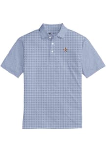 Onward Reserve Houston Astros Mens Light Blue League Short Sleeve Fashion Polo