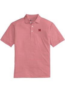 Onward Reserve Nebraska Cornhuskers Mens Red Range Short Sleeve Fashion Polo