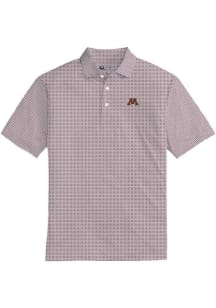 Onward Reserve Minnesota Golden Gophers Mens Maroon League Short Sleeve Fashion Polo