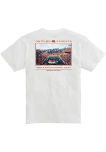 Onward Reserve Texas Longhorns White Custom Short Sleeve T Shirt