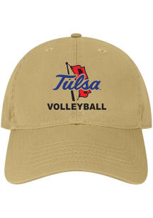 Tulsa Golden Hurricane Volleyball Twill Adjustable Hat - Gold