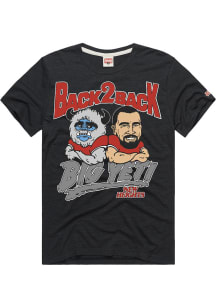 Travis Kelce Kansas City Chiefs Black Big Yeti B2B Short Sleeve Fashion Player T Shirt