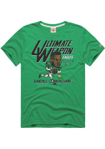 Randall Cunningham Philadelphia Eagles Kelly Green Ultimate Weapon Short Sleeve Fashion Player T S..