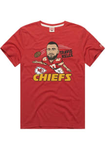 Travis Kelce Kansas City Chiefs Red Kelce Catch Short Sleeve Fashion Player T Shirt