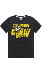 Homage Columbus Crew Black Smash Short Sleeve Fashion T Shirt