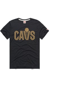 Homage Cleveland Cavaliers Charcoal Alternate Logo Short Sleeve Fashion T Shirt