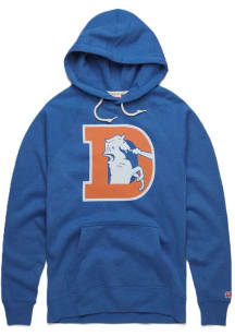 Homage Denver Broncos Mens Blue 93 Logo Fashion Hood