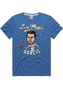 Luka Doncic Dallas Mavericks Blue Luka Magic Short Sleeve Fashion Player T Shirt