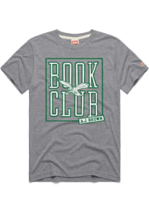 AJ Brown Philadelphia Eagles Grey Book Club Short Sleeve Fashion Player T Shirt
