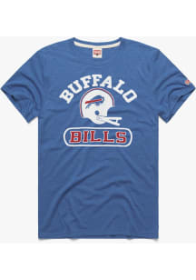 Homage Buffalo Bills Blue Helmet Pill Short Sleeve Fashion T Shirt