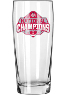 Ohio State Buckeyes 2024 Football National Champions 16oz Pilsner Glass - Red