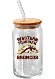 Western Michigan Broncos 16oz Pint Glass - Brown