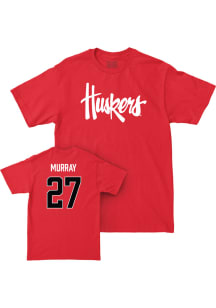 Harper Murray Nebraska Cornhuskers Youth Red NIL Legacy Player Tee