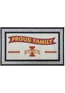 Iowa State Cyclones Proud Family 18x30 Door Mat