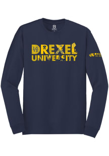Summit Sportswear Drexel Dragons Navy Blue Admitted Students Day 2018 Long Sleeve T Shirt