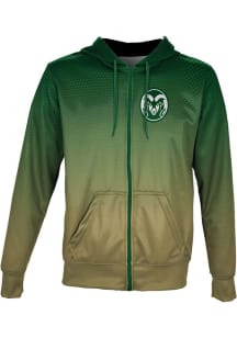 ProSphere Colorado State Rams Mens Green Zoom Light Weight Jacket