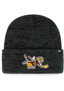 47 Minnesota Golden Gophers Black Brain Freeze Mens Knit Hat