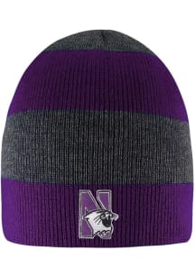 LogoFit Northwestern Wildcats Dark Grey Columbia Mens Knit Hat