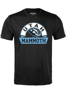 Levelwear Utah Mammoth Black Richmond Banner Arch Short Sleeve T Shirt