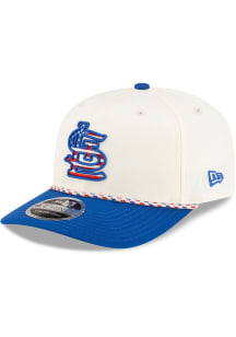 New Era St Louis Cardinals 2T Flag Rope 9SEVENTY Adjustable Hat - White