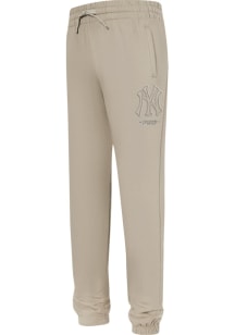 Pro Standard New York Yankees Toddler Tan Neutral Bottoms Sweatpants