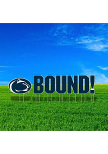 Penn State Nittany Lions Large Bound Yard Sign - Navy Blue