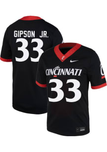 Darrell Gipson Jr  Nike Cincinnati Bearcats Black Football NIL Football Jersey