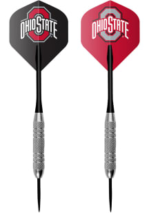 Ohio State Buckeyes Dart Flight Dart Board Cabinet