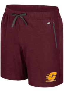 Colosseum Central Michigan Chippewas Mens Maroon Leto Shorts