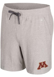 Colosseum Minnesota Golden Gophers Mens Grey Cicero Shorts